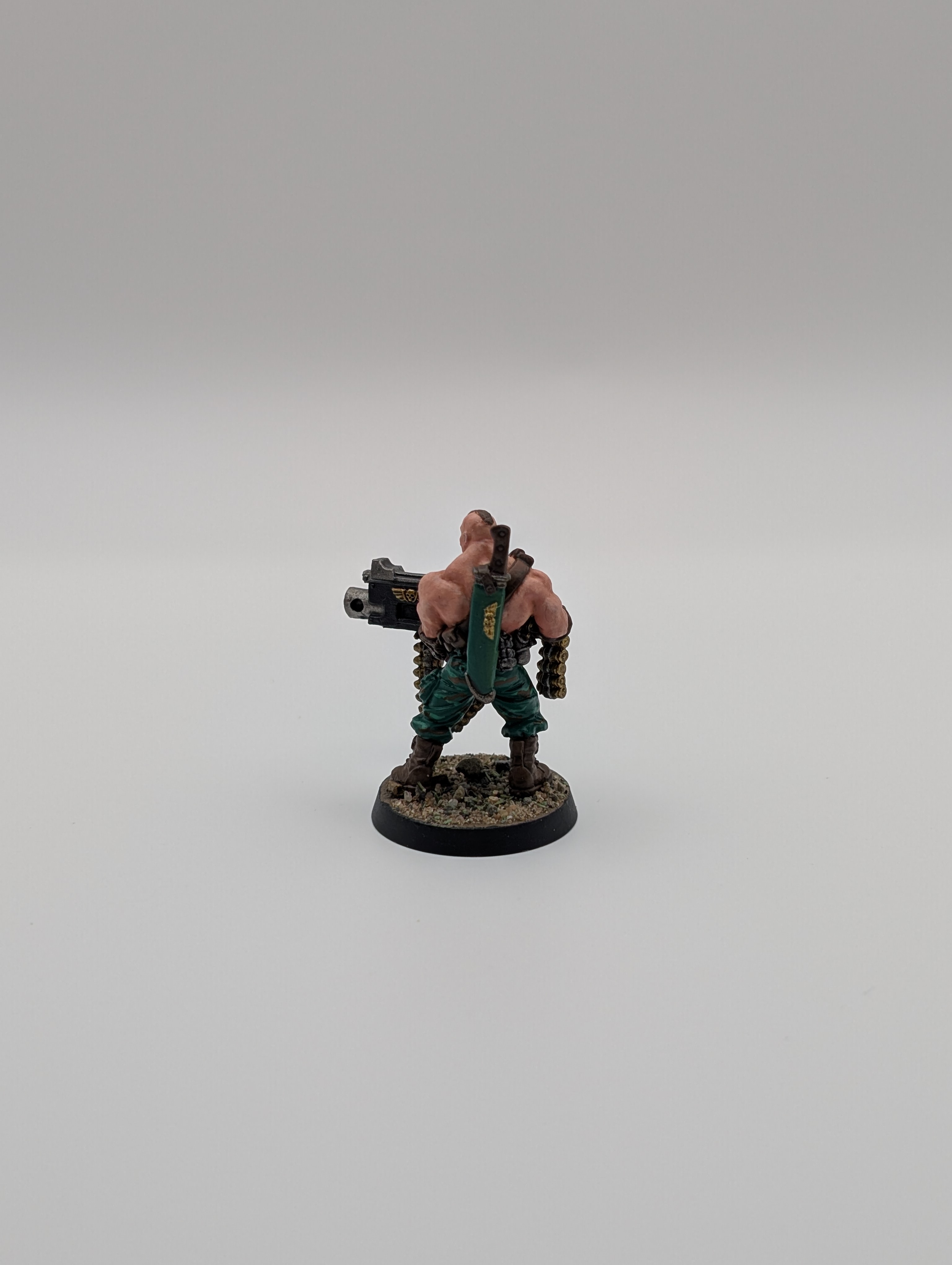 Back Sergeant Harker back