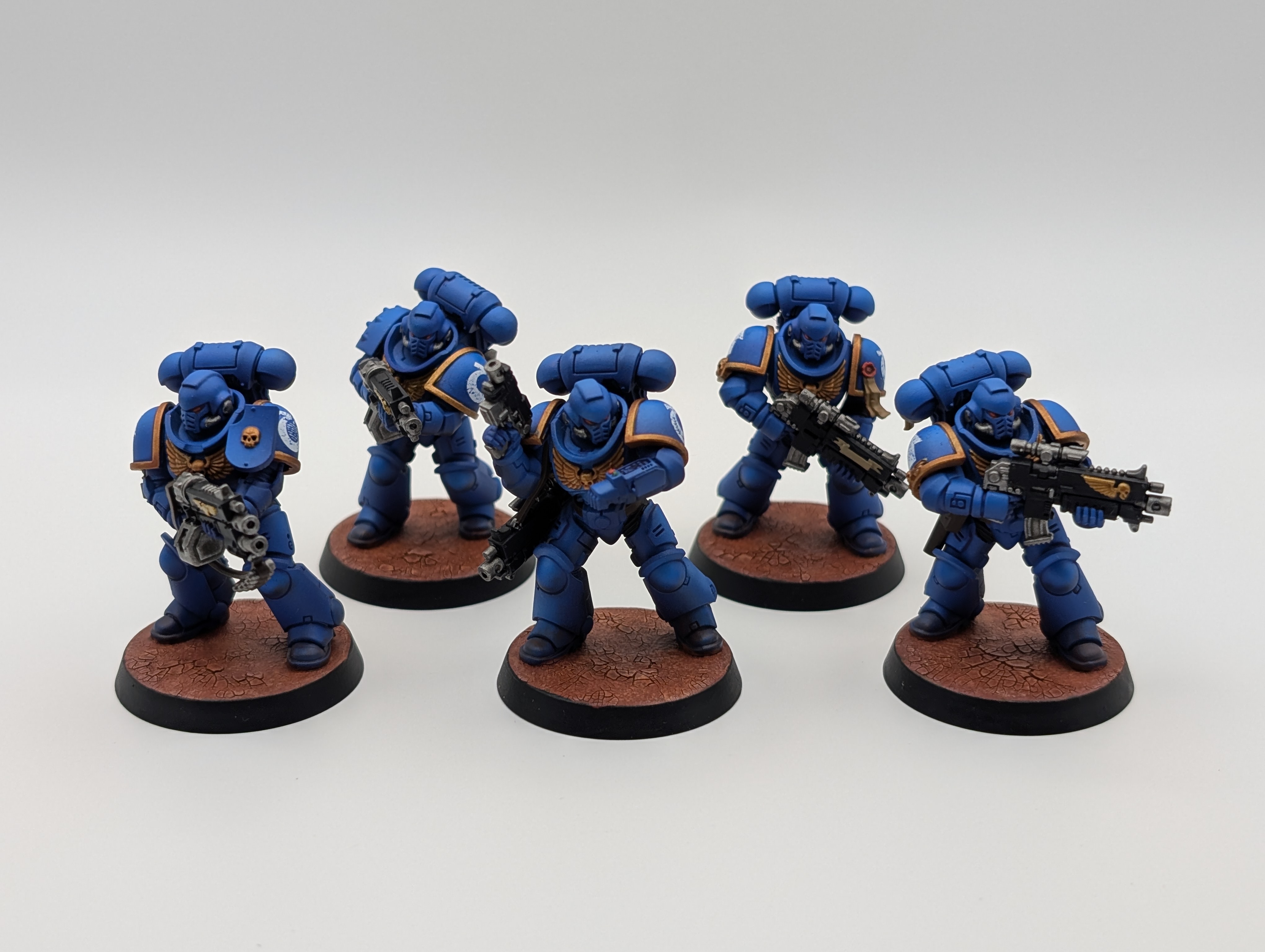 Five Ultramarine Intercessors